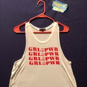 Fifth Sun Girl Power Exclusive TankTop Size XLarge